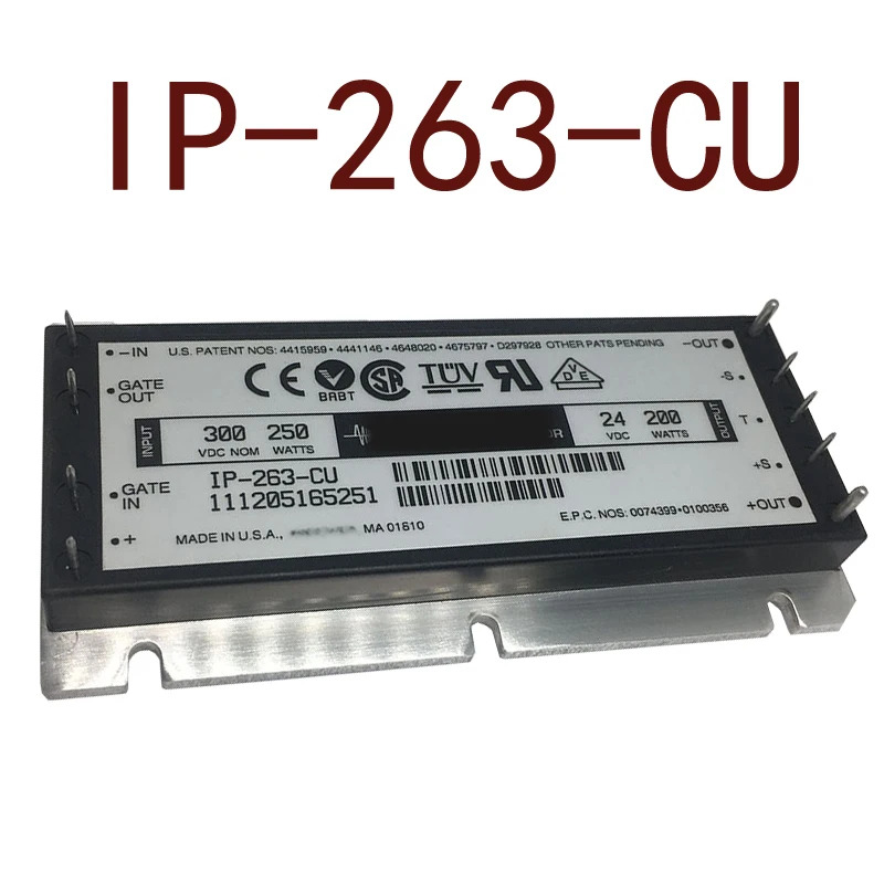 오리지널 IP-263-CU DC300V-24V200W8.33A 현장