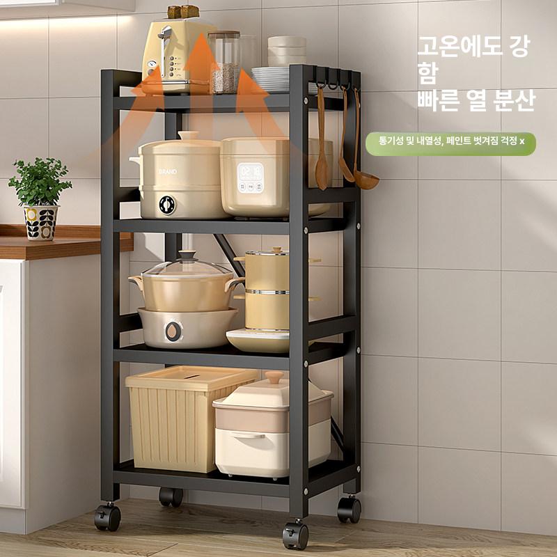 4단 서랍수납장 선반수납장 폭 베란다 옷 탕비실서랍장 모듈수납장 - 상세 이미지 3