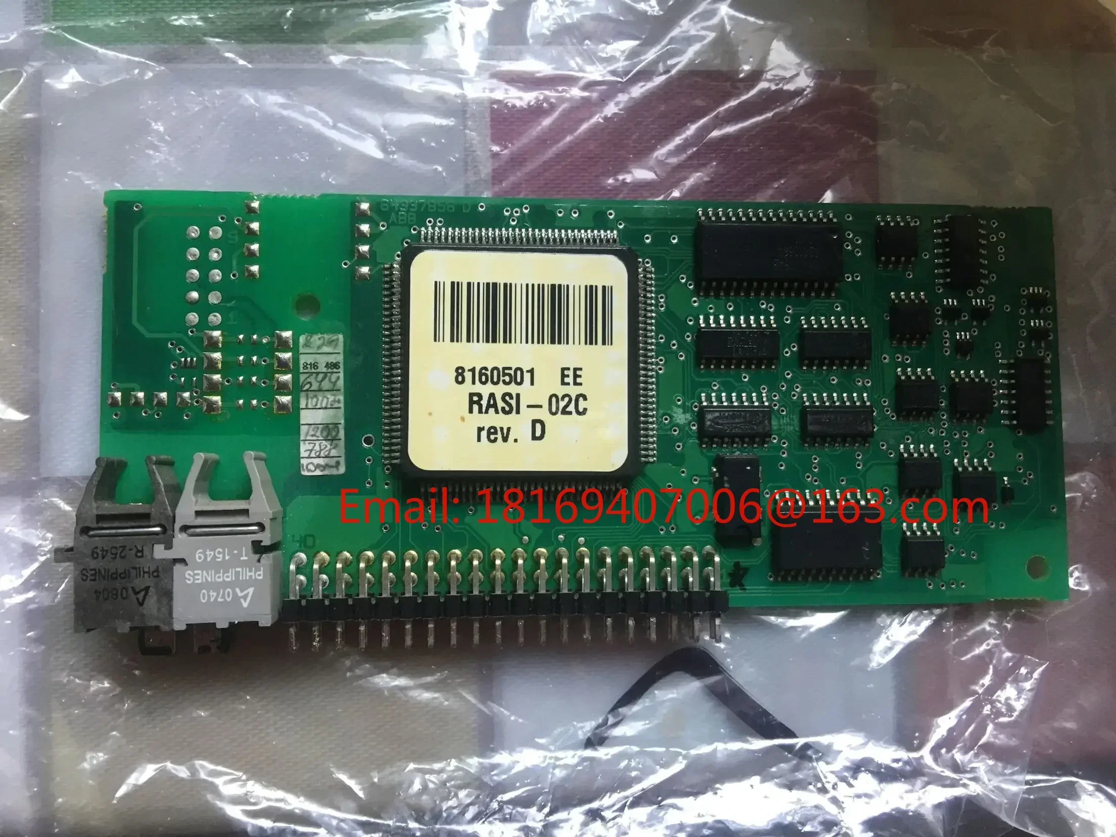 ABB 인버터 ACS800 통신 감지 보드 RASI-12C RASI-02C RASI-01G RASI-01C RASI-11C 수직