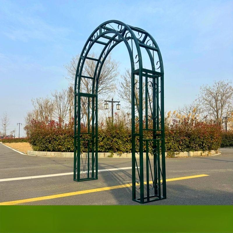 장미 정원아치 철제 넝쿨지지대 가든아치 가드닝 프레임 덩굴 높이 야외 꽃 - 상세 이미지 2