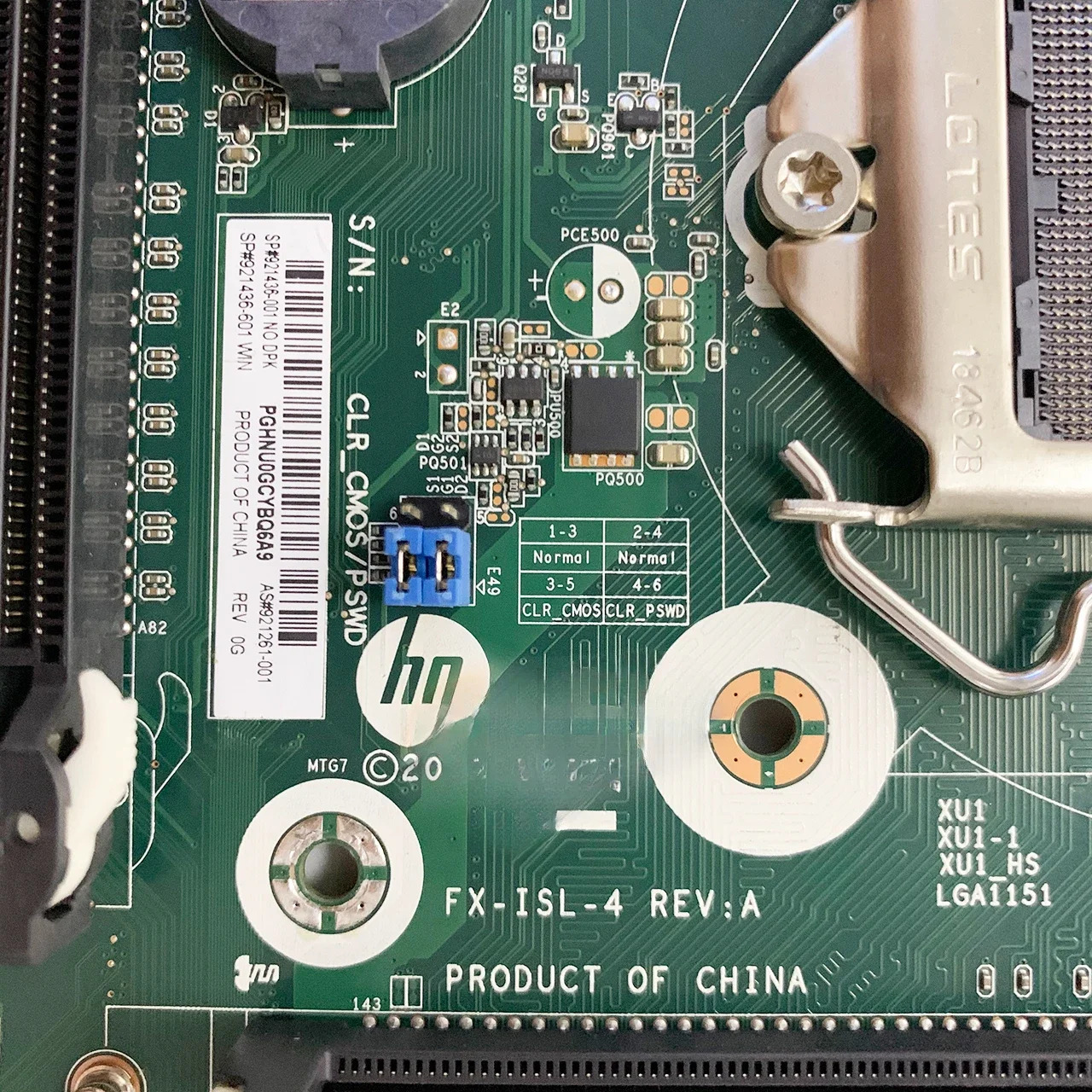 Fo R 새 hp호환 280G3 288G3 MT 메보드 FX-ISL-4 921261 -001 921436