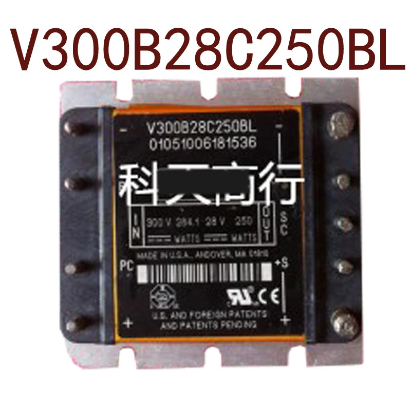 오리지널 DC300V-28VDC250W8.92A 현장 V300B28C250BL