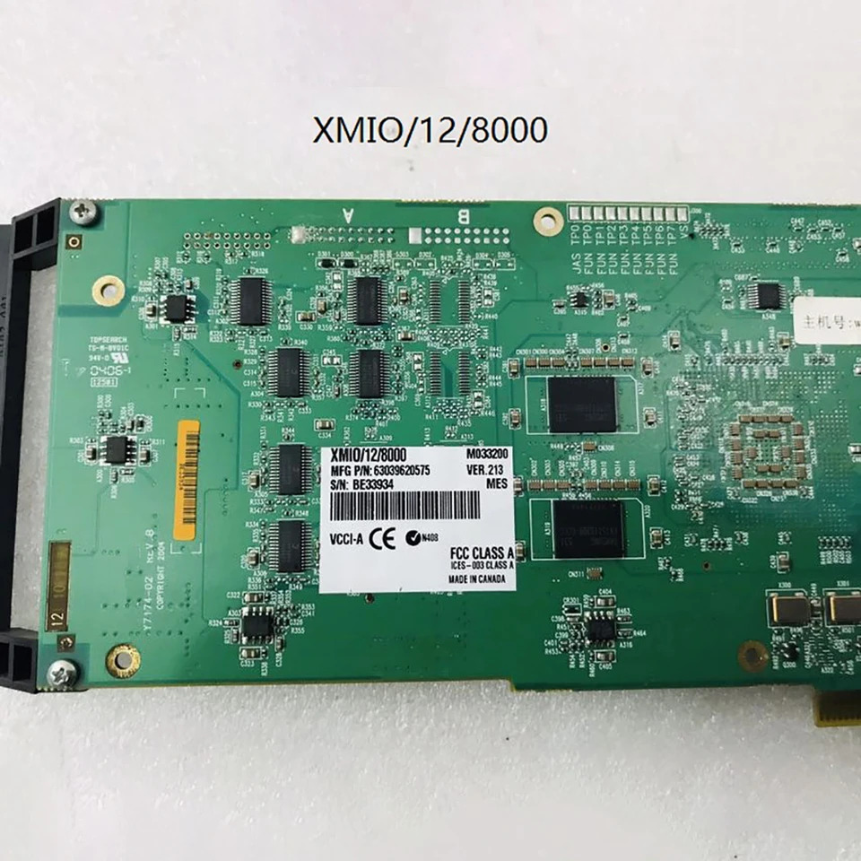 Matrox 멀티 채널 HD 부직포 카드 XMIO/12/8000