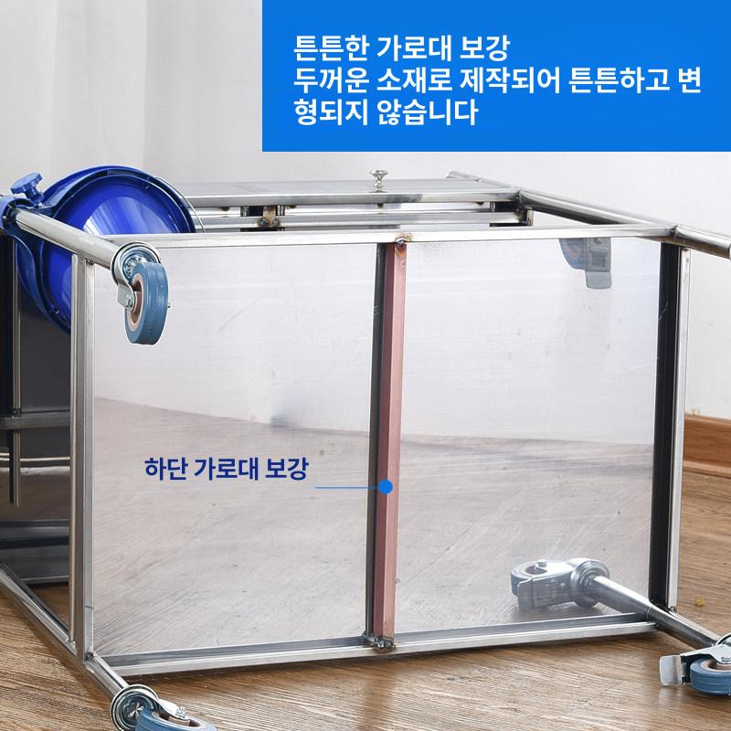 철제 서빙카트 웨건 다용도 업소용 이동식카트 무빙 치과 주방카트 스텐카트 왜건 - 상세 이미지 2