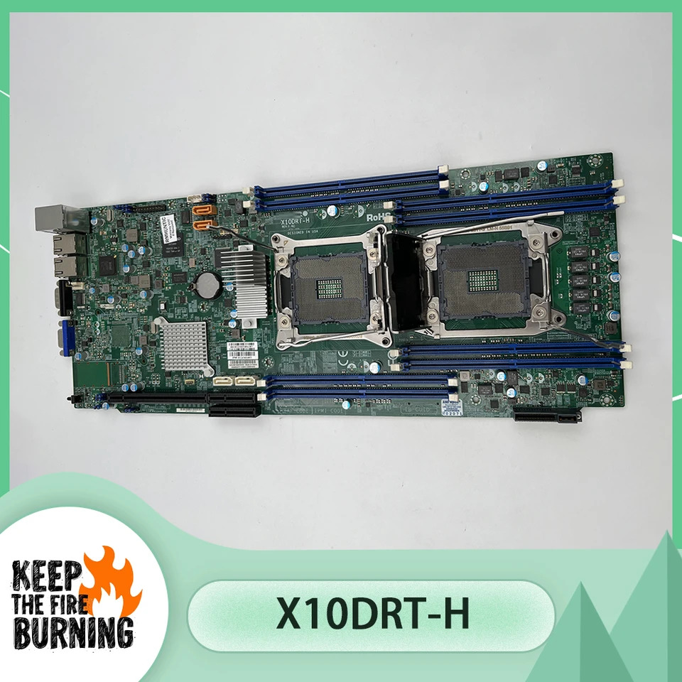 Supermicro X10DRT-H 듀얼 소켓 R3 LGA 2011 Xeon 프로세서 E5-2600 v4/ v3 군 DDR4 지원