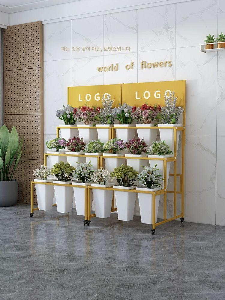 계단식 화분선반 꽃진열대 3단 거치대 식물 화분대 다층 화분받침대 화분진열대 - 상품 이미지