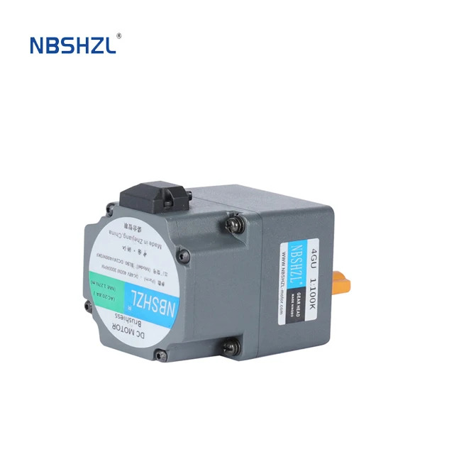 24V 48V 컨베이어영구 자석 400W 브러시리스 DC 모터