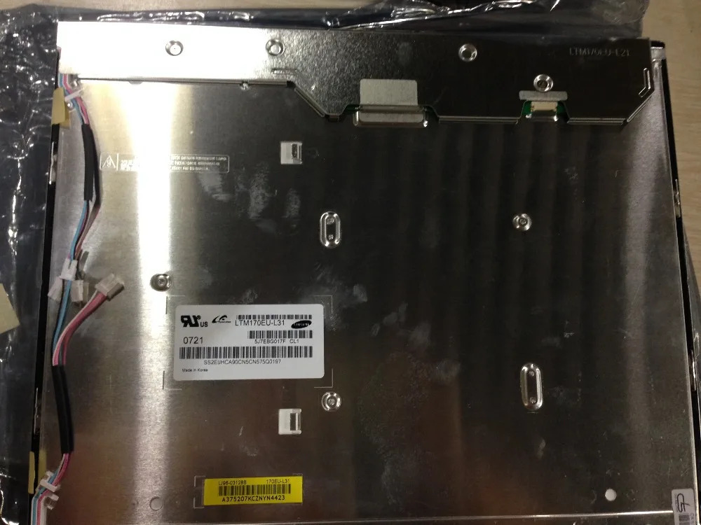 LCD 화면 디스플레이 A LTM170EX L31 등급17 인치 1280x1024 SXGA