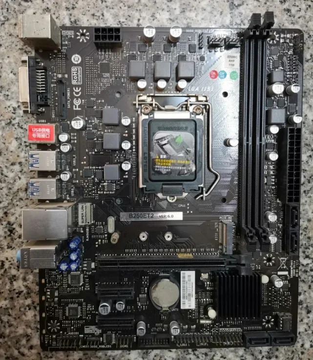 BIOSTAR TB250-BTC B150M H170 H110 메보드 1151 핀 지원 대