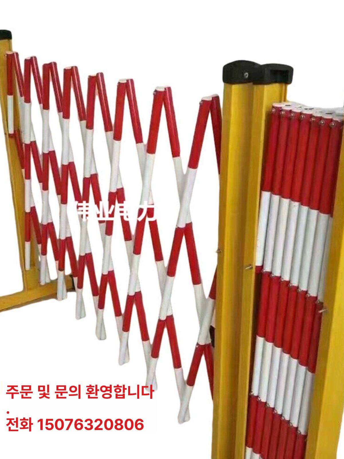 접이식 자바라펜스 바리게이트 공장 울타리 안전펜스 공사장 바리케이드 자바라대문 - 상세 이미지 2