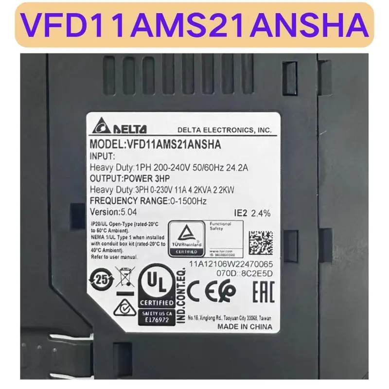 오리지널 주파수 변환기 VFD11AMS호환21ANSHA 신