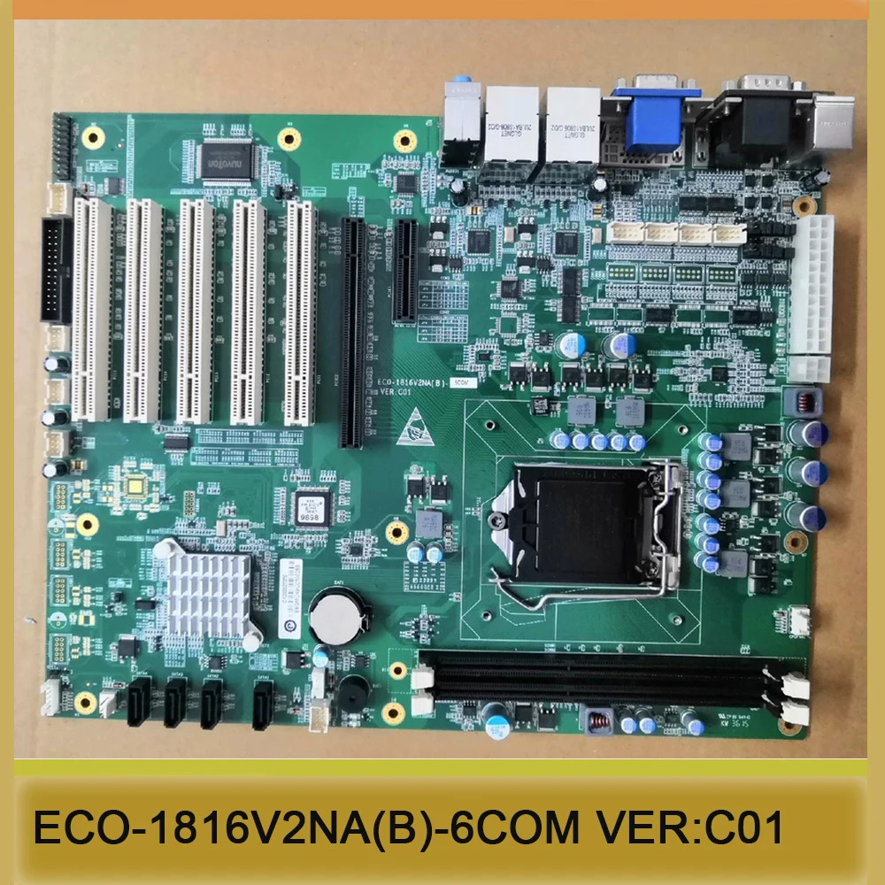 산업제어 마더보드 EC0/ECO-1816V2NAB-6COM VERC01