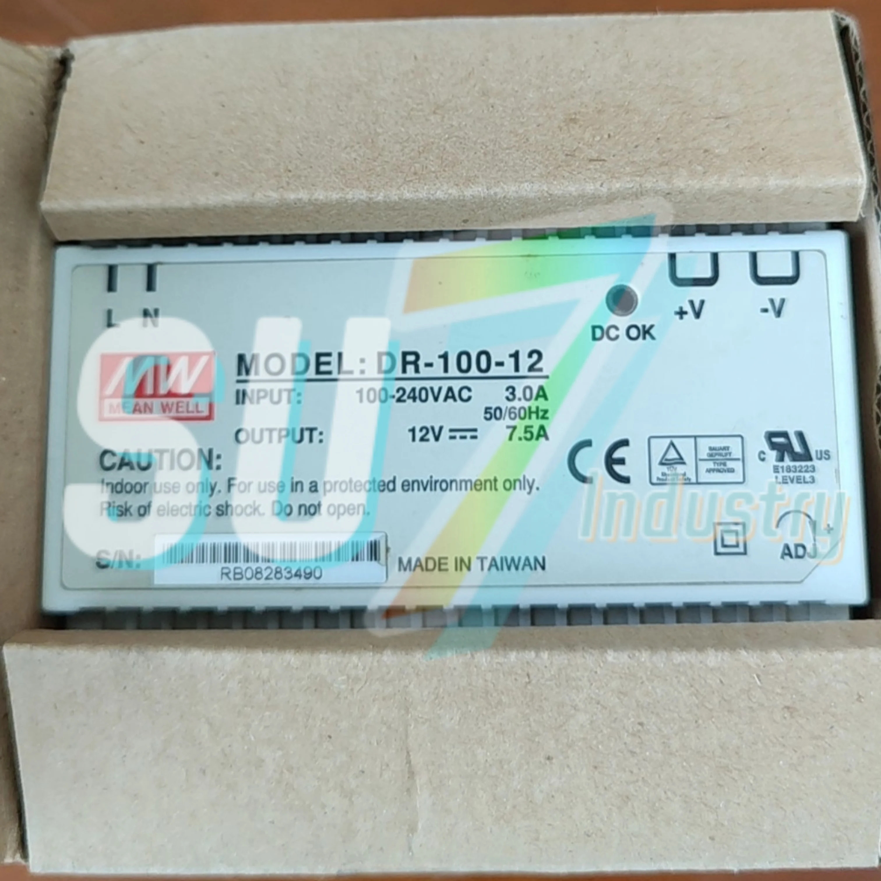 Mean Well DR-100-12 DR-100-15 DR-100-24 스위치 전원공급장치 내 새