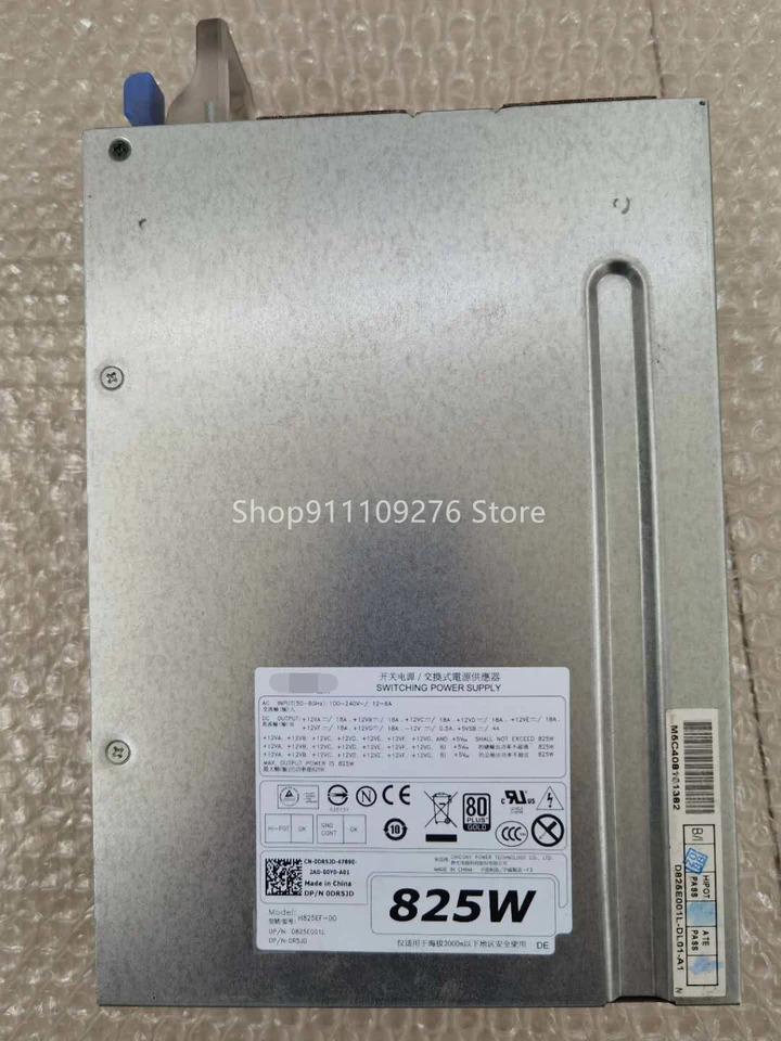 DELL 서버오리지널 리퍼 PSU 전원공급장치 H825EF-00