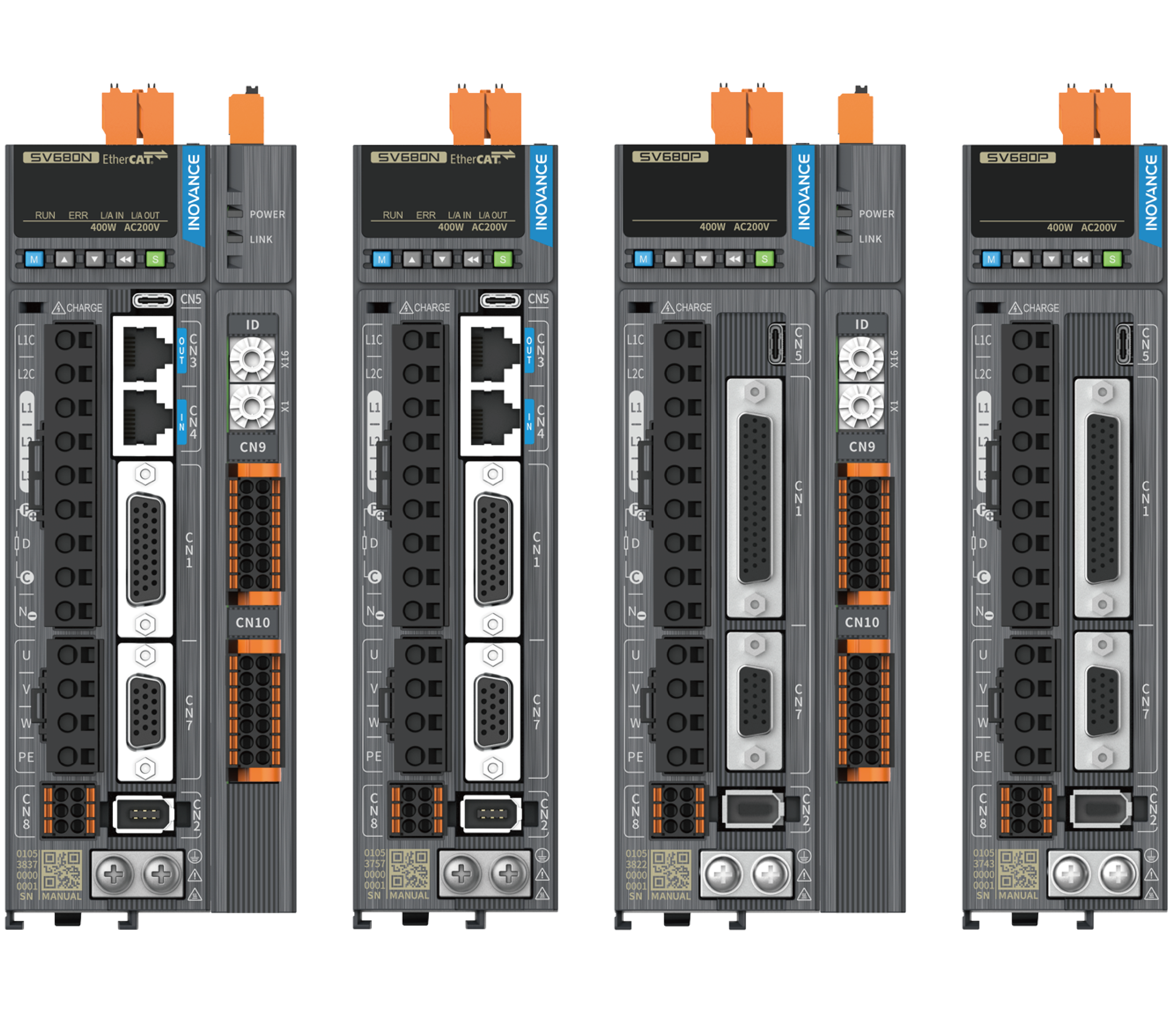 INOVANCE SV630NS2R8I 서보 드라이브 플라스틱 사출 성형용