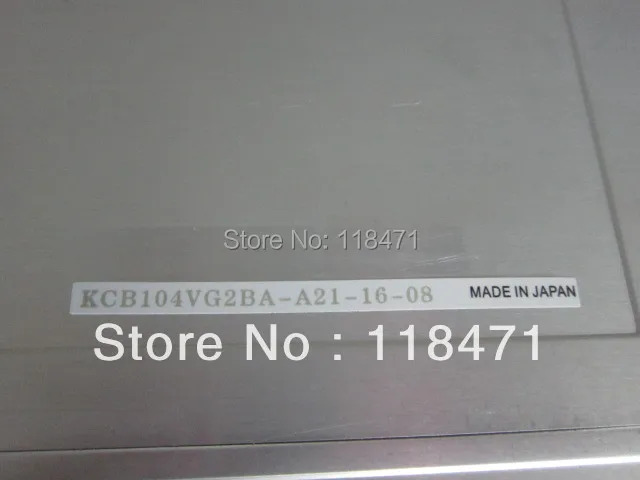 교세라 LCD 패널 KCB104VG2BA-A21 오리지널 A  등급 10.4 인치 KCB104VG2BA A21 640x480