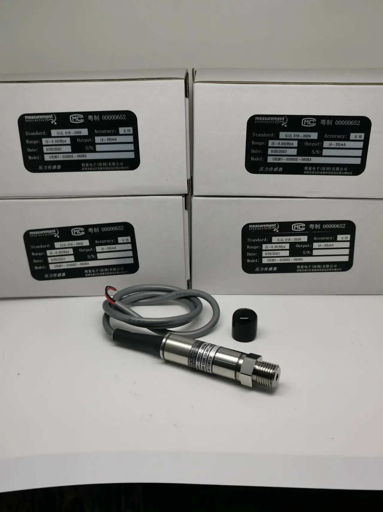 미국381- 000002 -060BA MEAS 압력센서 오리지널
