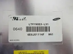 19.0 인치 TFT LCD 패널 LTM190EX-L31 LTM190EX L31 1280 RGB x 1024 SXGA CCFL 디스플레이 LVDS 스크린 2ch8 비트