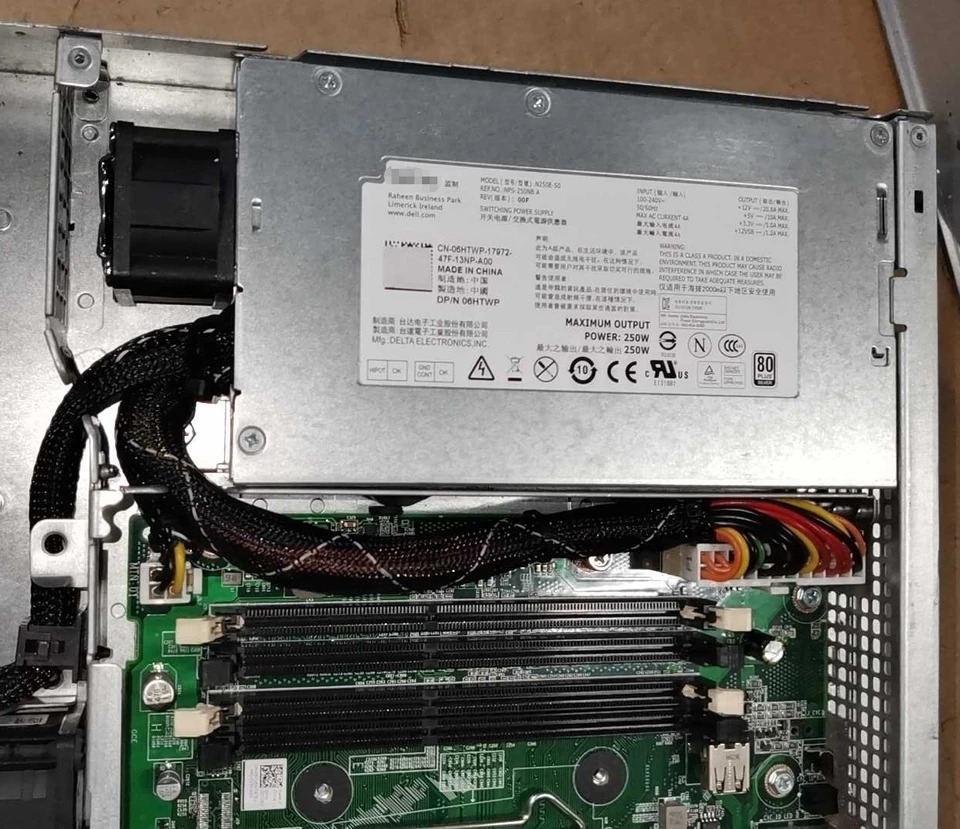 L250E-S0 N250E-S0 DELL PowerEdge R210 R210II R220 서버 전원공급장치 PS-4251-1D-LF NPS-250NB A PS-4251-1D1-L