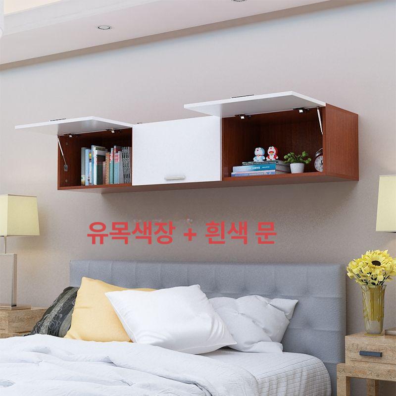 주방 찬장 도어 진열 스테인레스 그릇장 키친 벽걸이형 보관 정리 상부수납장 선반장 - 상세 이미지 5