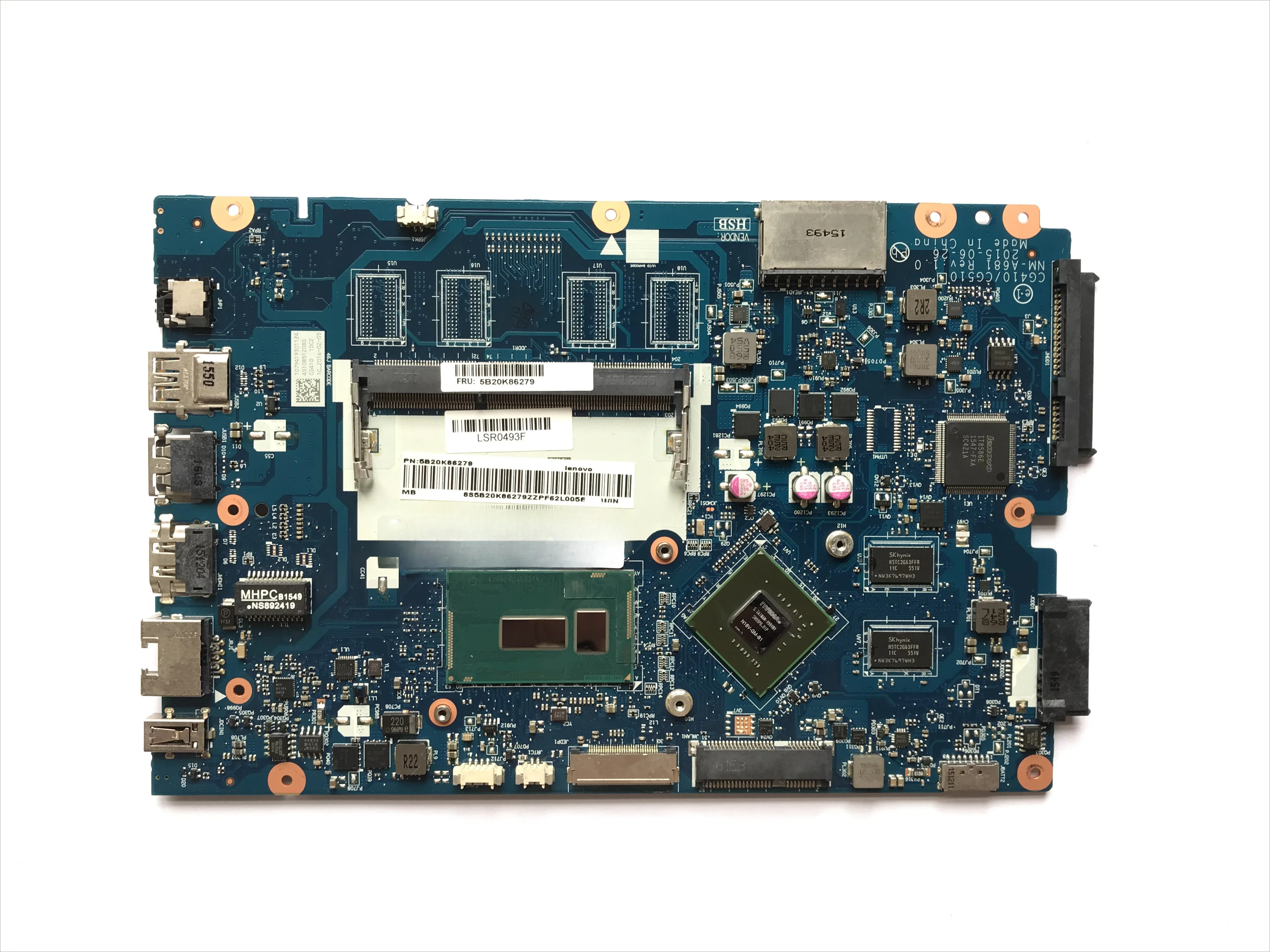 Lenovo호환경우 100-14IBD 100-15IBD B50-50 메보드 NM-A681 단일 구매