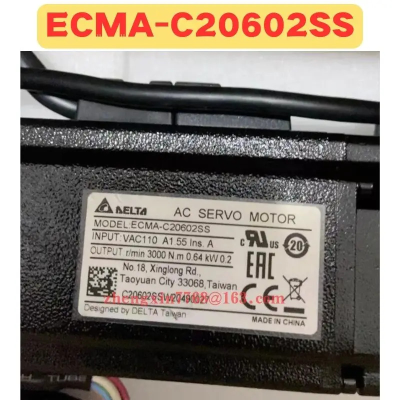 오리지널 ECMA-C20602SS 서보모터 ECMA C20602SS 신