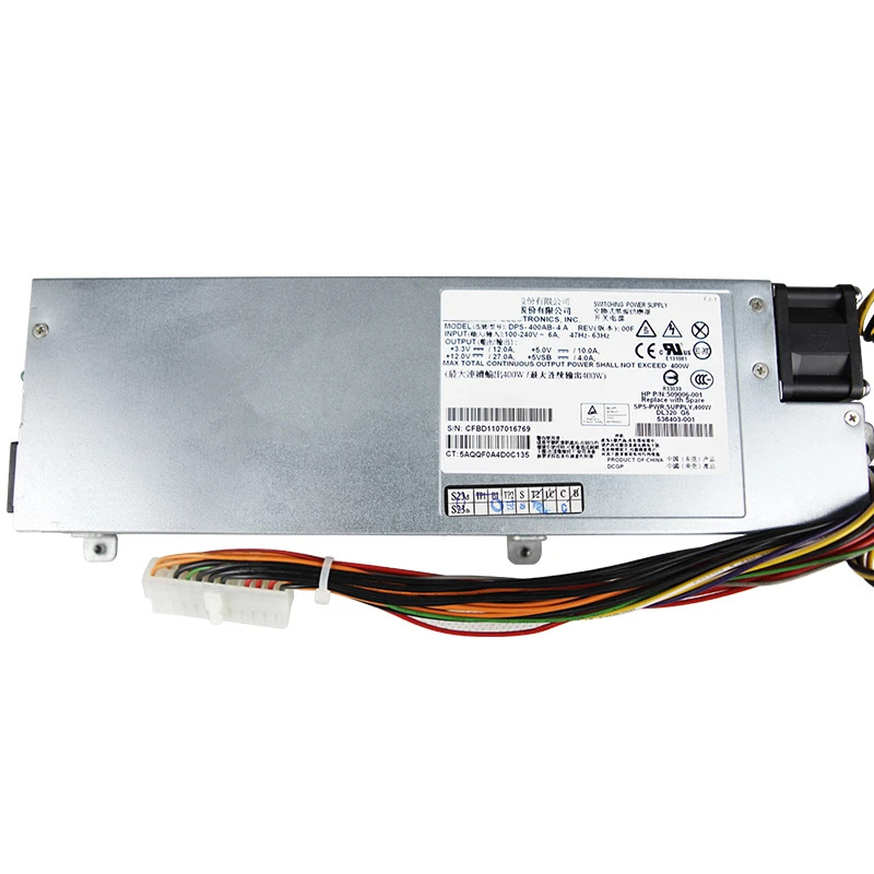PSU hp호환 DL320G6 DL120G6 DL120G7 400W 스위칭 전원공급장치 DPS-400AB-4 A 509006-001 536403-001 키트