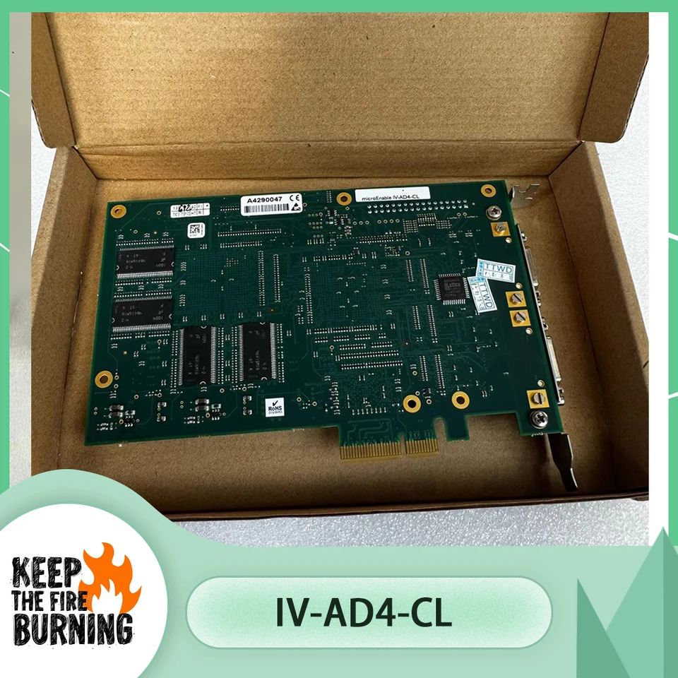 실리콘 소프트웨어 이미지 수집 카드 MicroEnable IV-AD4-CL
