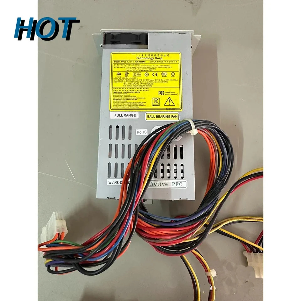 IEI 통합 컴퓨터 서버 전원공급장치 180W 100-240V 50-60Hz ACE-4518AP
