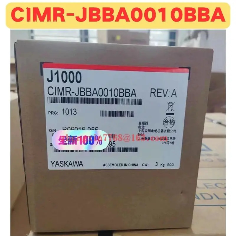 오리지널 CIMR-JBBA0010BBA 주파수 변환기 CIMR JBBA0010BBA