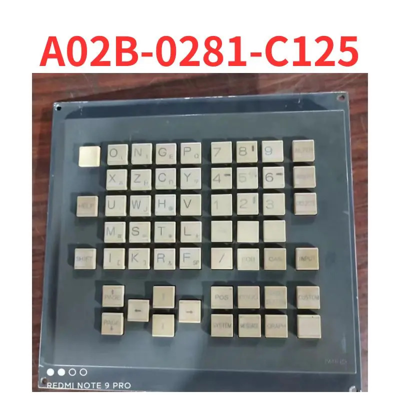 리퍼 A02B-0281-C125 키패드 OK