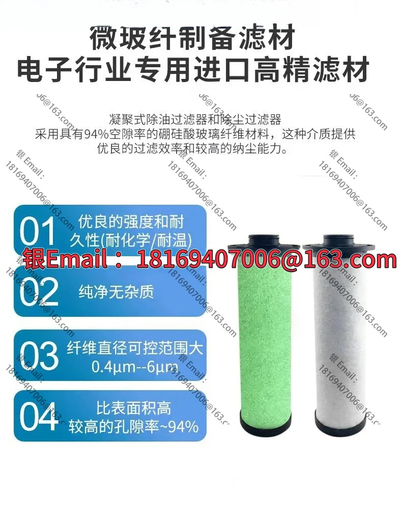 레이저 절단 압축 에어 정밀 필터 요소 K012-AA K012-AO K012-PF K025-AX/AC