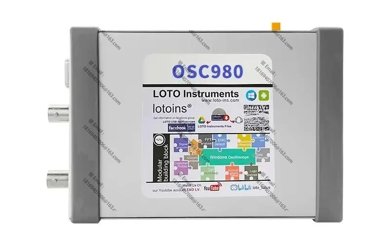 980 WM984 자동차 수리 USB 가상 오실로스코프 35M 휴대소형