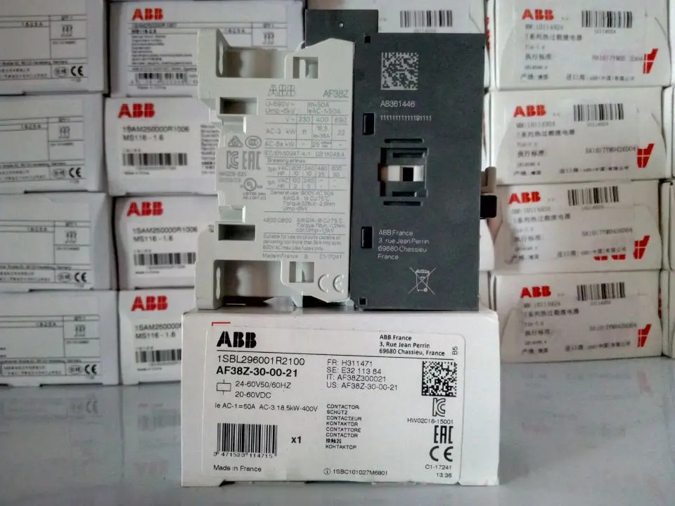 ABB 접촉기 AF38Z- 30-00-21 AF30Z- 38-00-23 DC AC 공유 오리지널