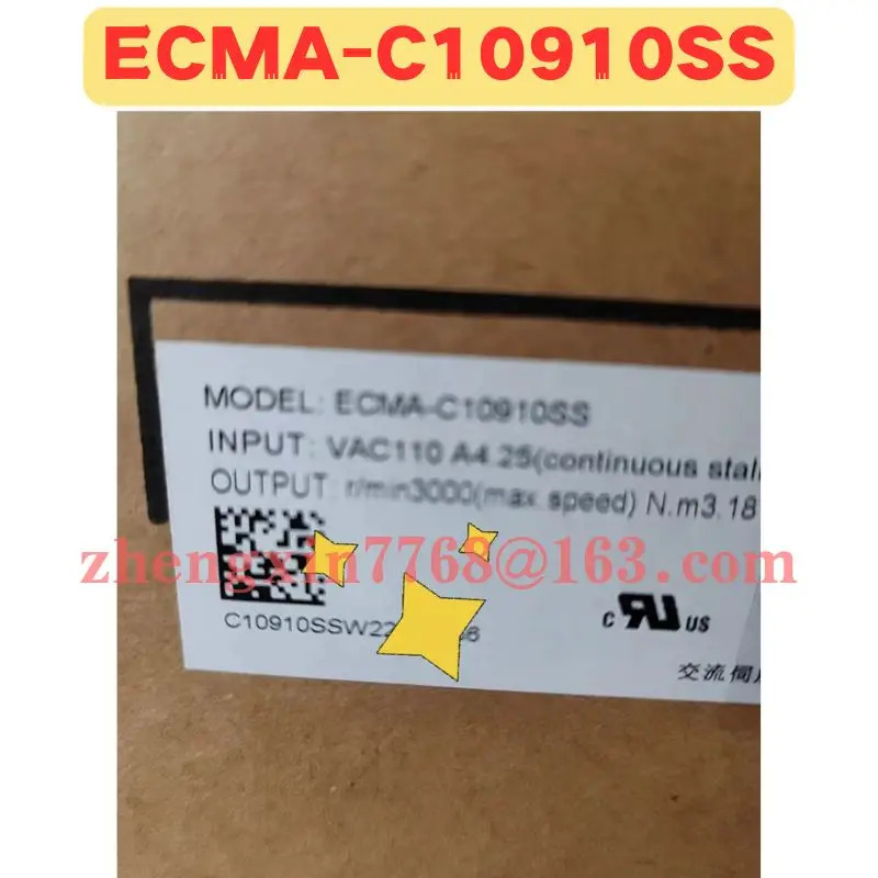 오리지널 ECMA-C10910SS ECMA C10910SS 서보모터 신