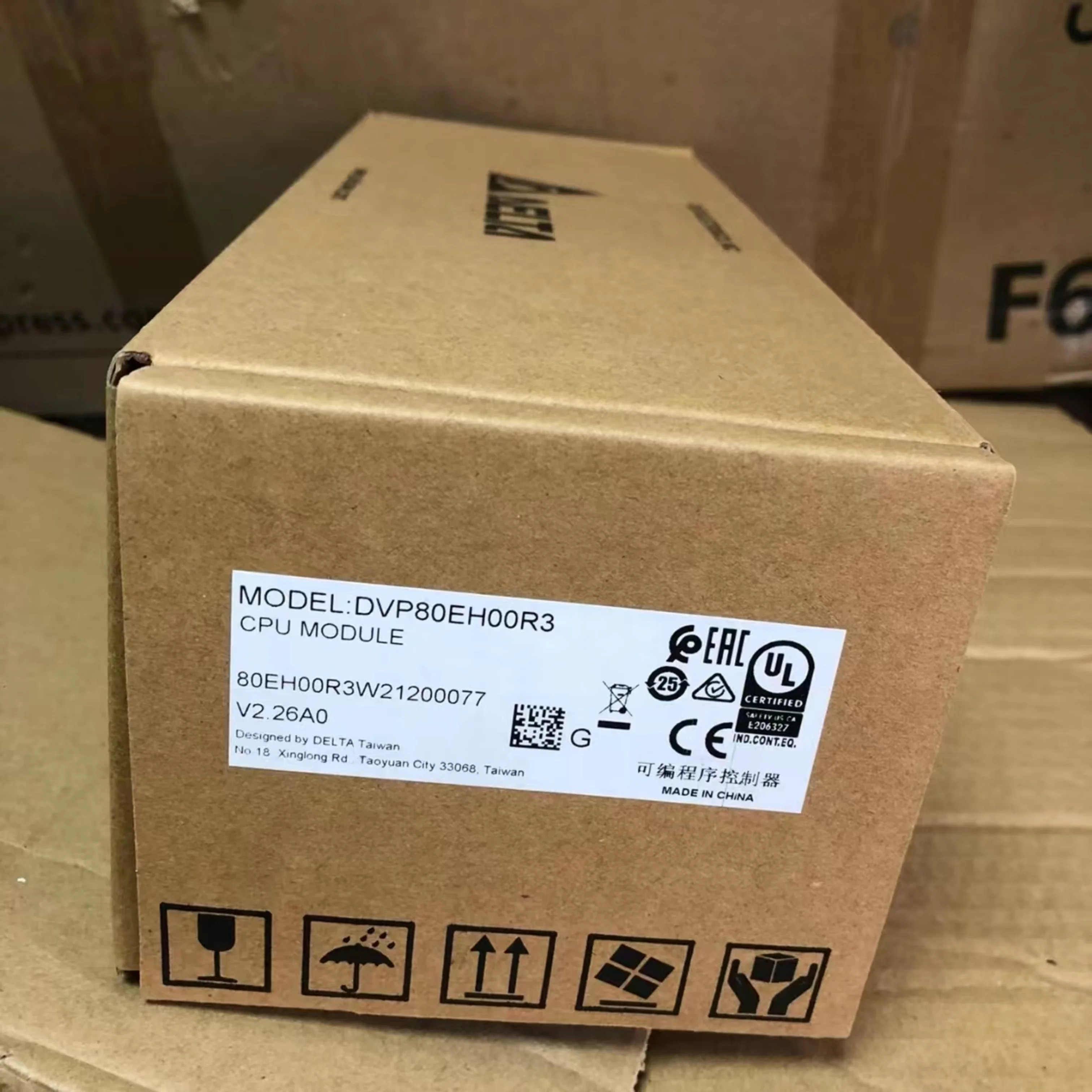 DVP80EH00R3 DVP80EH00T3 PLC 모듈 원본