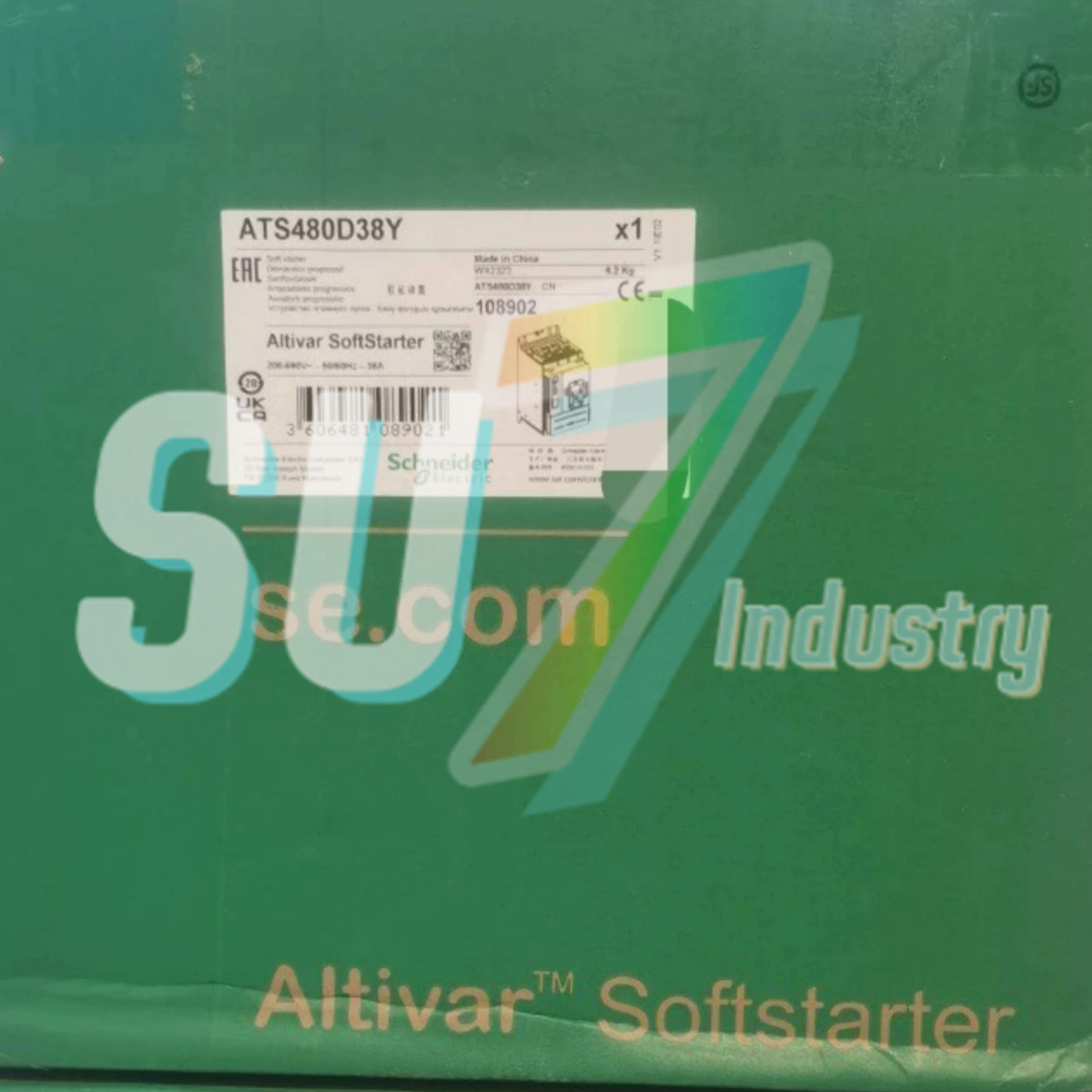 소프트 스타터 ATS480D17Y 17A 7.5kW ATS480D22Y 22A 11kW ATS480D32Y 32A 15kW ATS480D38Y 38A 18.5kW