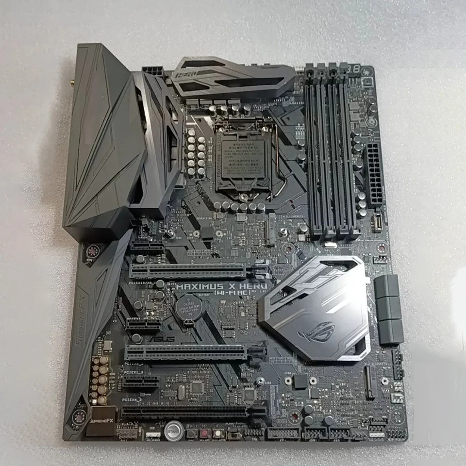 A-S-U-S 데스크탑 마더보드 ROG MAXIMUS X HERO Wi-Fi Z370 LGA1151