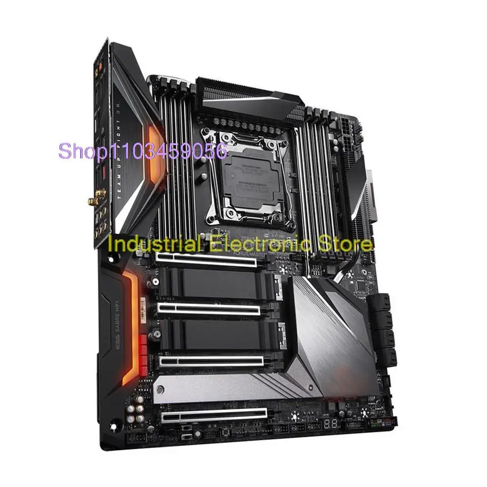 AORUS 마스터 X299 마더보드 X299X LGA2066 DDR4 256GB E- 신