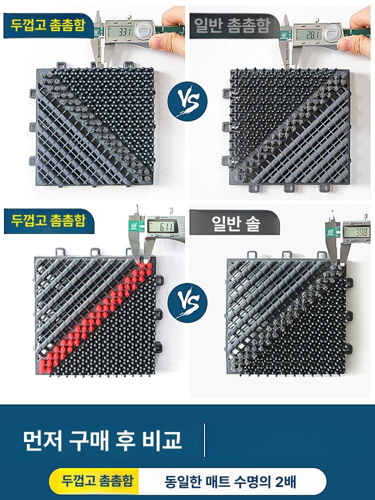 발판 패드 미끄럼방지매트 논슬립매트 바닥깔개 현관 롤매트 욕실매트 바닥매트 - 상세 이미지 5