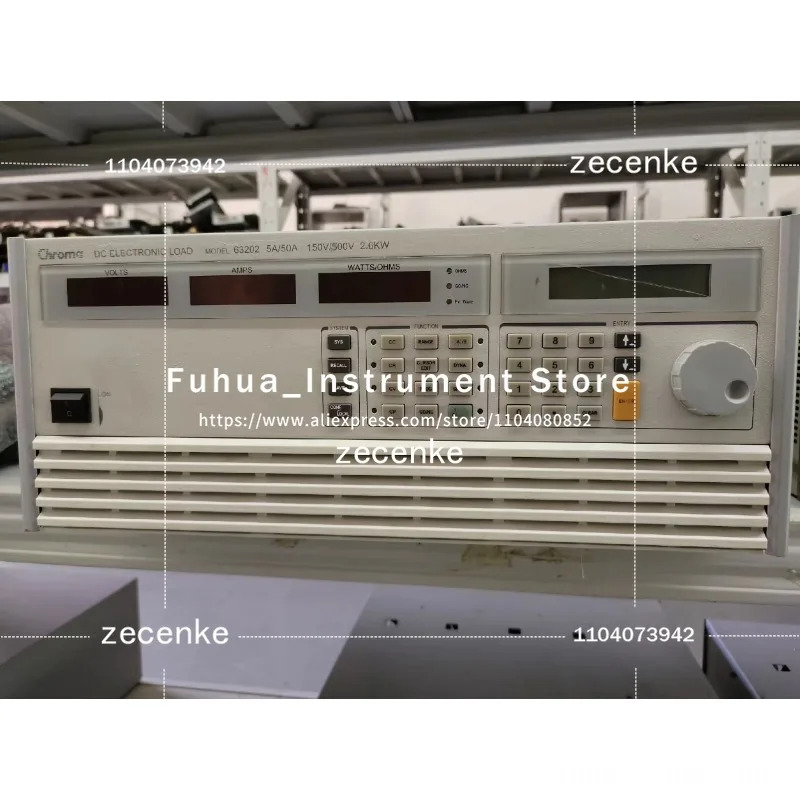 Chroma 63202 프로그래밍 DC 전부하