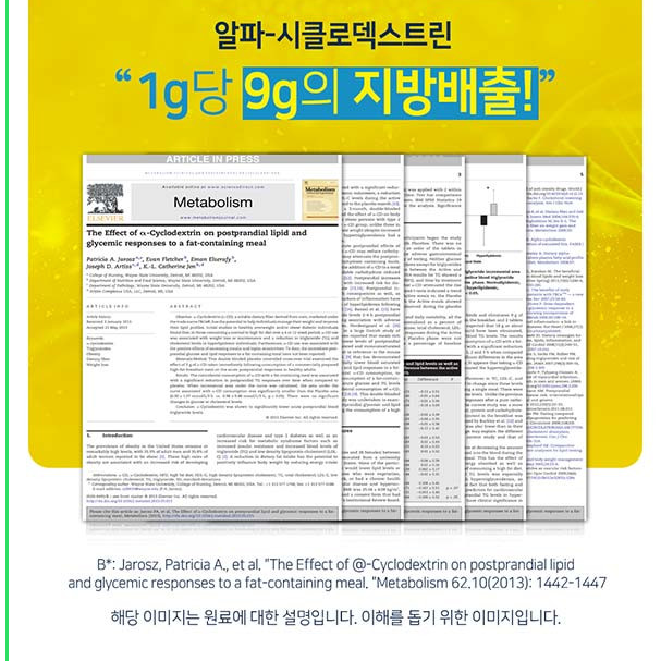 고함량 알파CD 알파시클로덱스트린 알파시디 난말토덱스트린 함유 14포 56g, 2개 - 상세 이미지 5