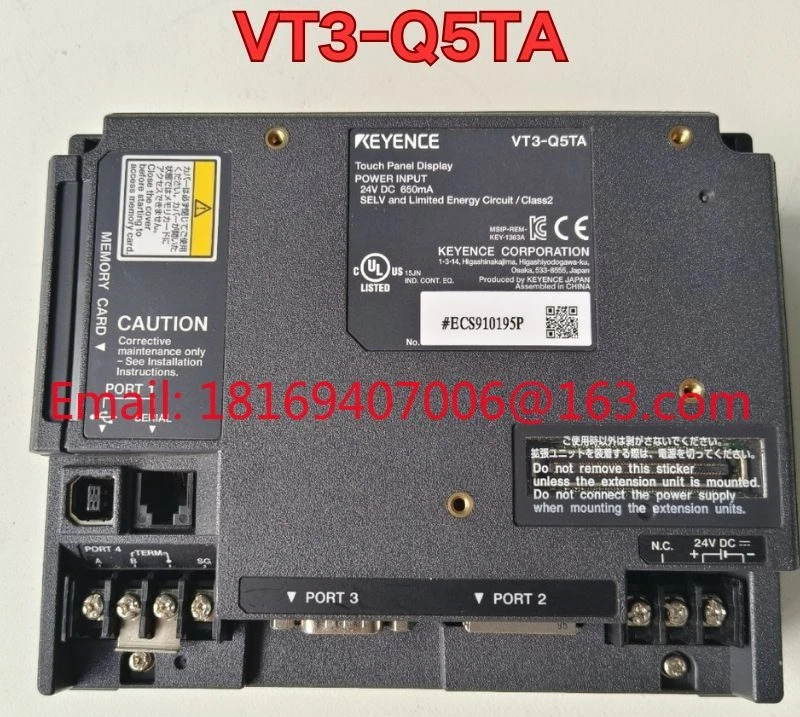 리퍼 VT3-Q5TA 터치스크린 기능 리퍼는 정상