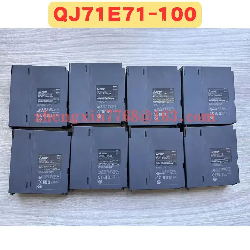 리퍼 모듈 QJ71E71-100 QJ71E71 100 정상 기능 완료