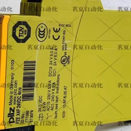 오리지널 PILZ Pilz 안전 릴레이 PZE X4P 24VDC 777585