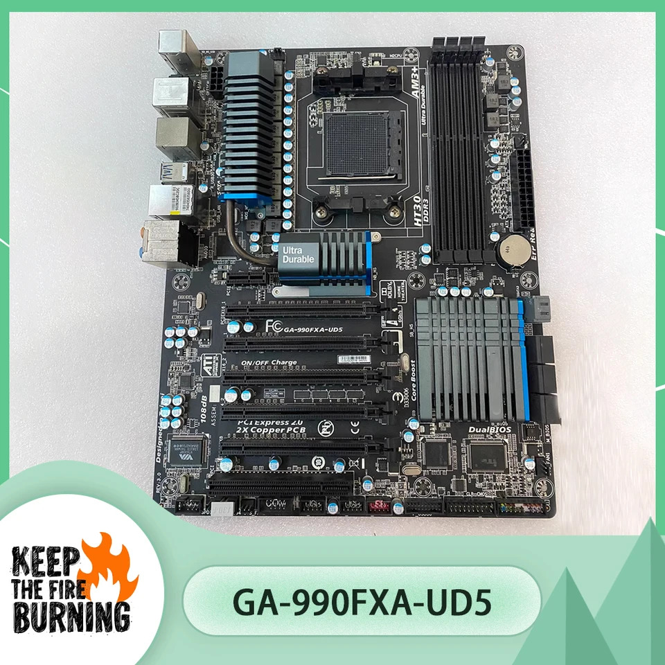 기가 바이트호환 AM3 SATA 4 DDR3 마더보드 GA-990FXA-UD5