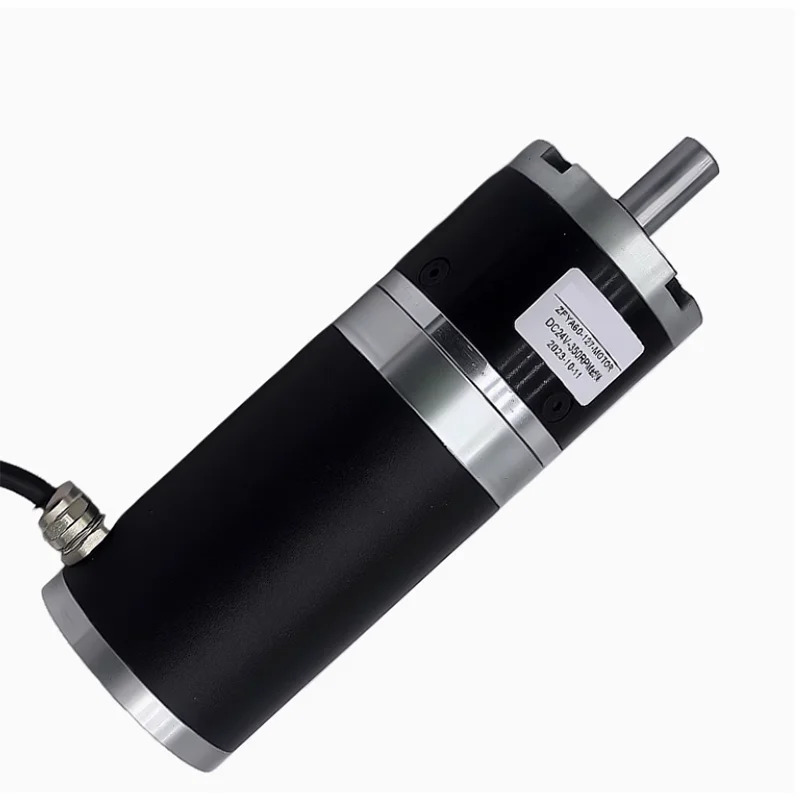 2025년형 60mm 24V 방수 방진 IP68 유성 감속 DC 모터 고부하 토크 245kg 18-1660rpm 속도 수중용