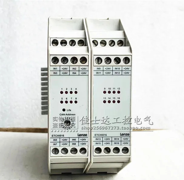 오리지널 독일 LENZE 안전 릴레이 모듈 ETCHI016 1A.10