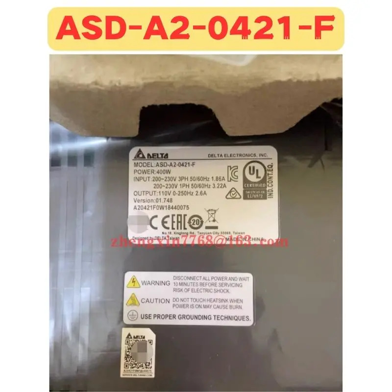 오리지널 ASD-A2-0421-F 서보 드라이브 ASD A2 0421 F 신