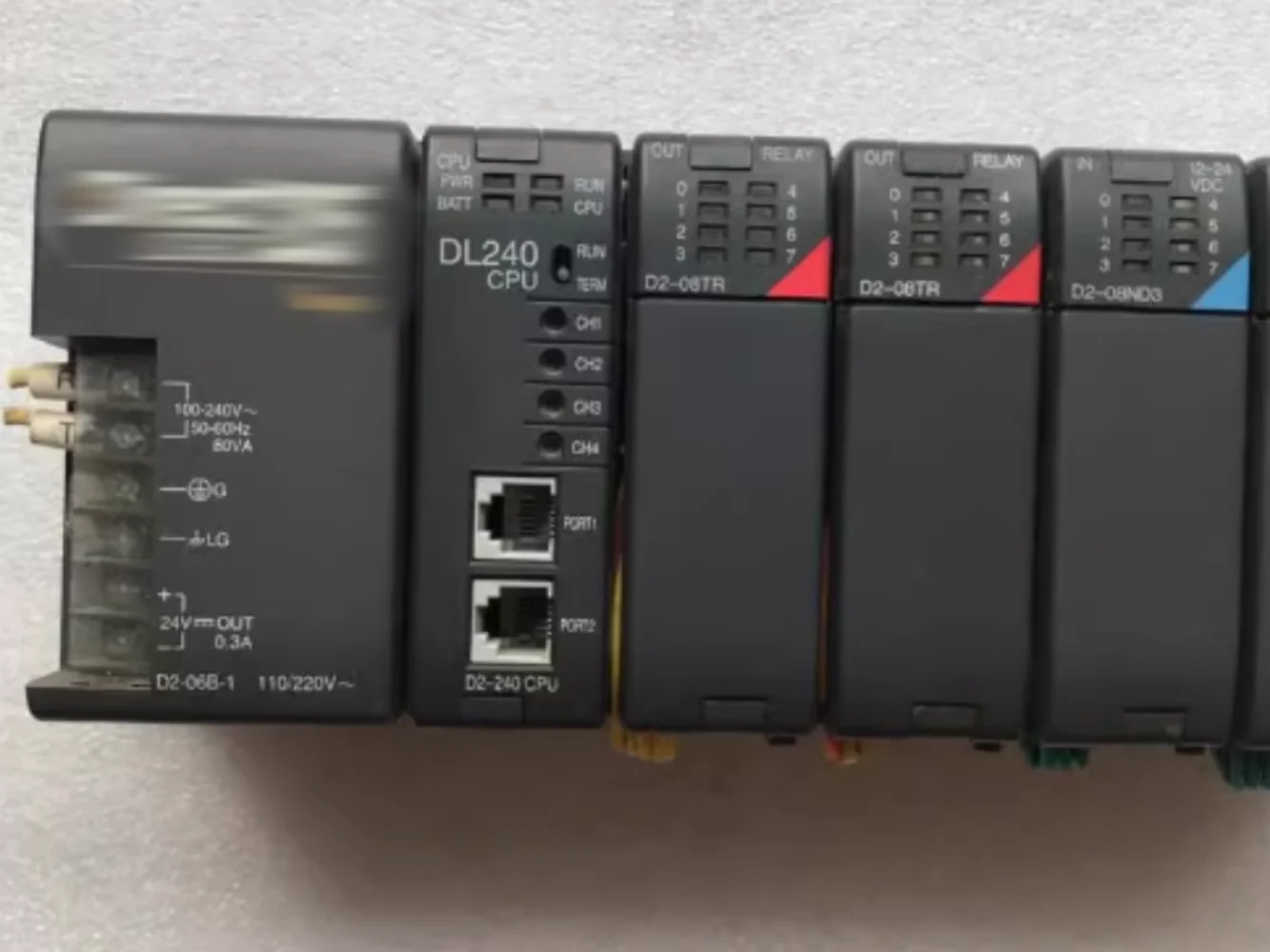 광양 모듈D2-06B-1/DL240CPU/D2-08TR/D2-08ND3/F2-08AD-1
